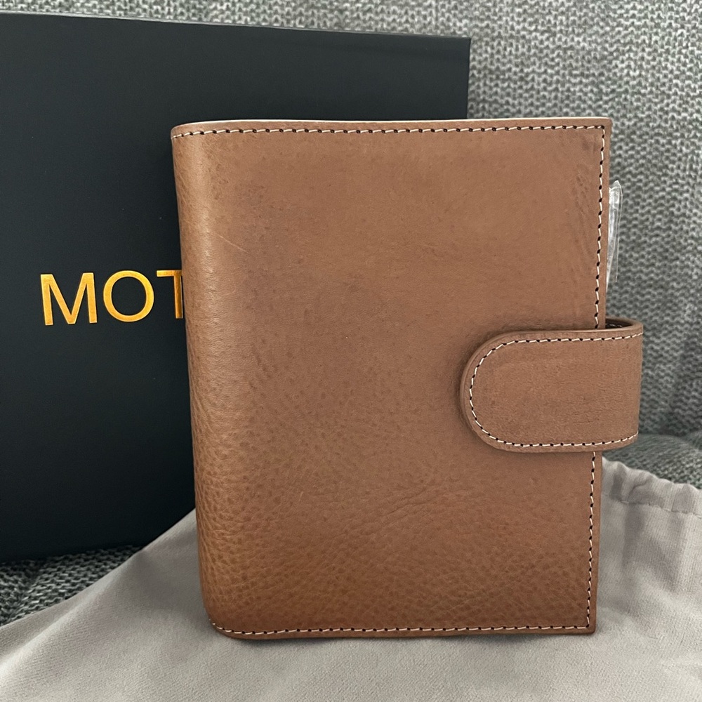 MOTERM Leather Planner/Wallet. (NEW)